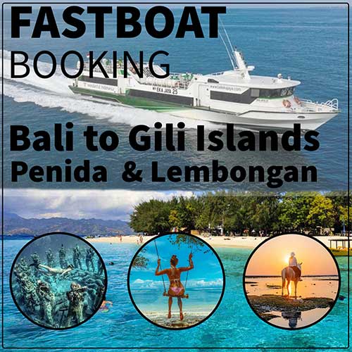 Fast Boats Bali to Gili Trawangan, Gili Air, Gili Meno, Nusa Penida, Nusa Lembongan